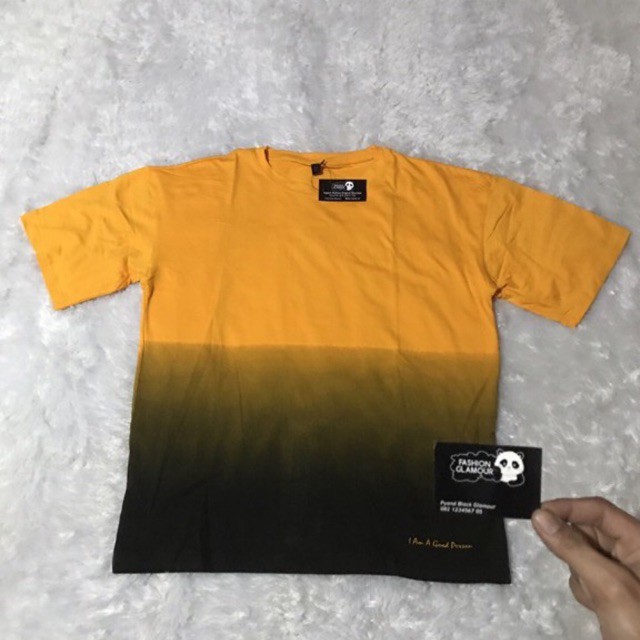 KAOS DISTRO T-SHIRT IMPORT PRIA EROPA AMERIKA KOREA WARNA GRADIEN GRADIASI M-XXXXL 4XL GR1