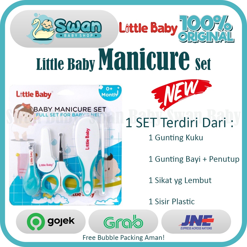 Little Baby MANICURE SET Sisir Gunting Kuku Bayi