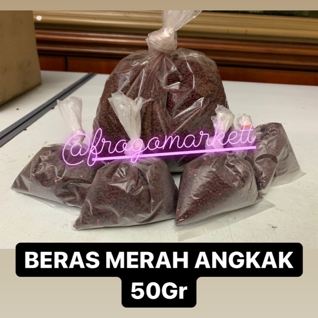 Beras Merah Angkak 50gr / 100gr