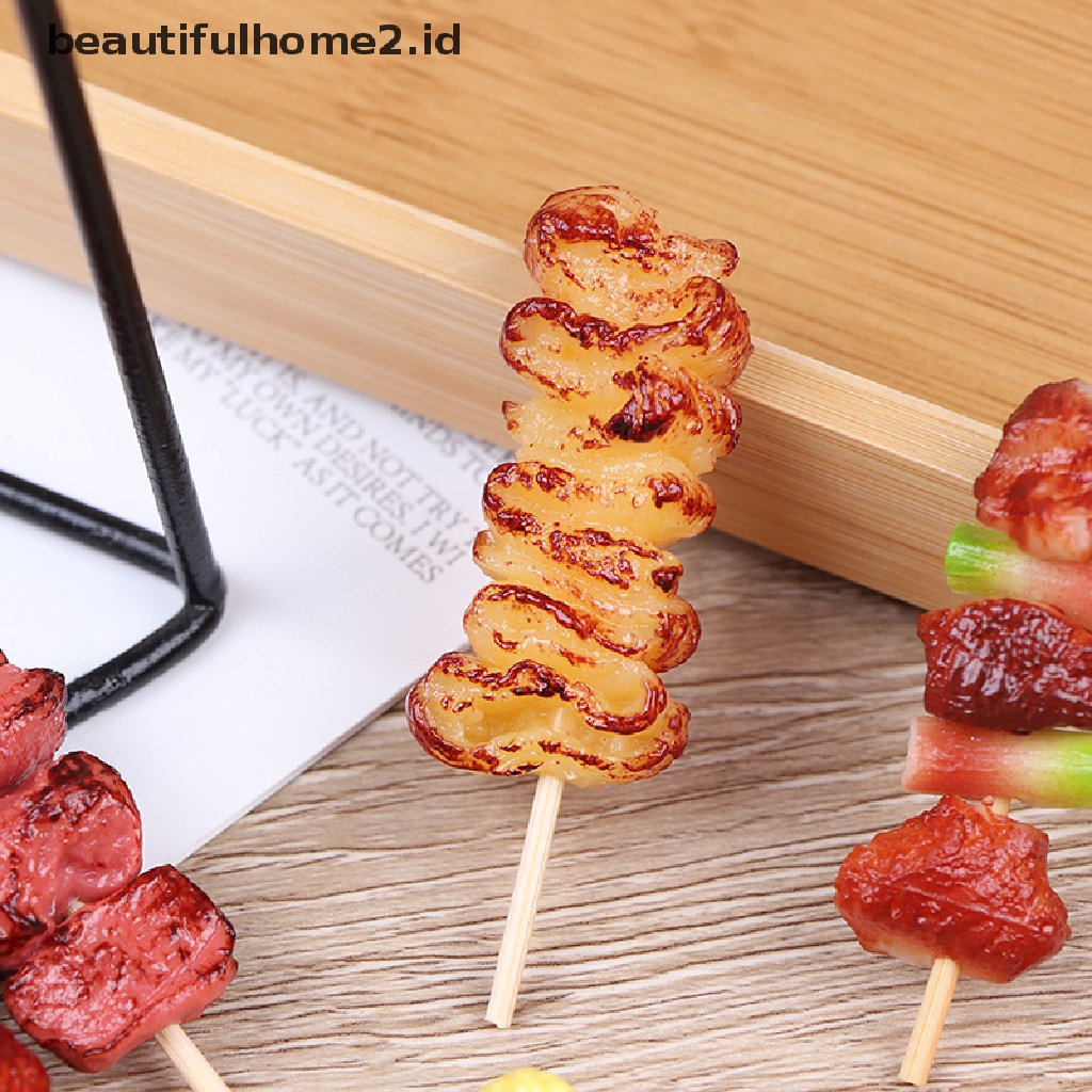 (Beautifulhome2.Id) 1pc Mainan Miniatur Bbq Untuk Dekorasi Rumah Boneka