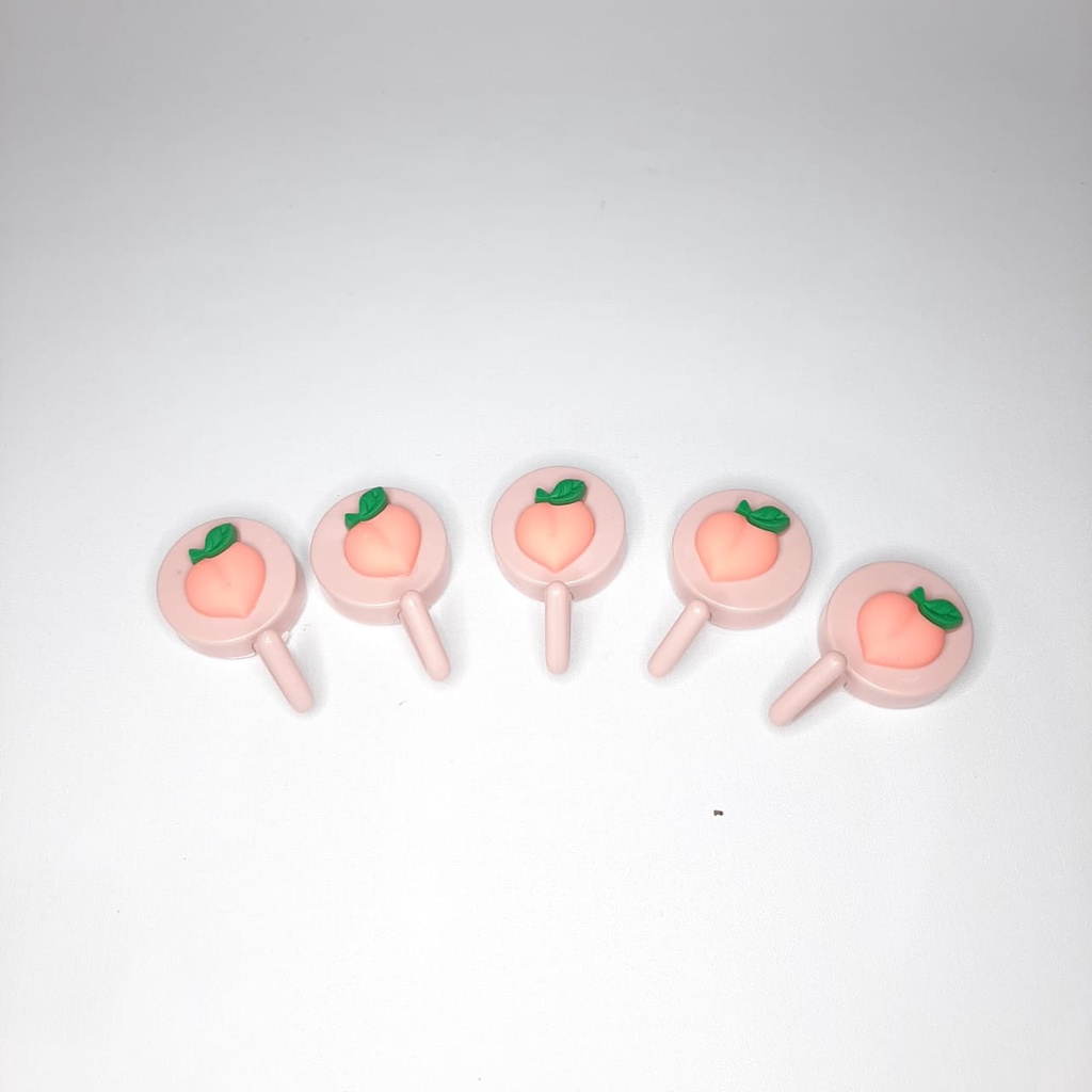 Gantungan Serbaguna Tempel Dinding Model Hook motif Karakter Lucu