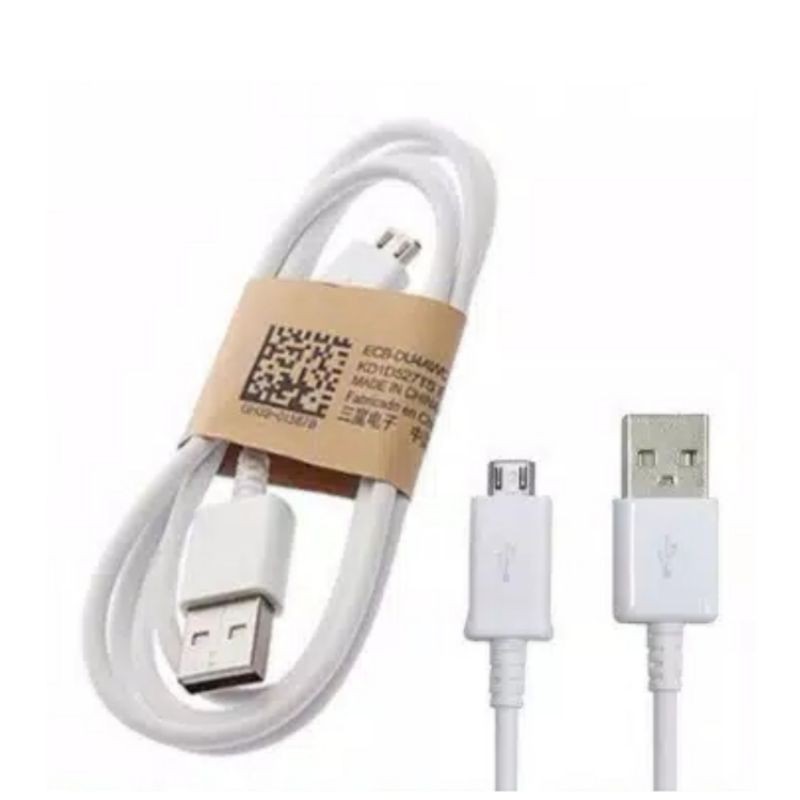 Kabel Data SAMSUNG S4 USB Micro V8 Non Pack PUTIH