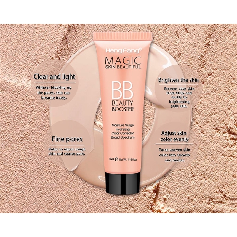 READY JKT - BB Cream MakeUp Hengfang Foundation / Krim Pelembab &amp; Pemutih Wajah Waterproof Anti Air Tahan lama