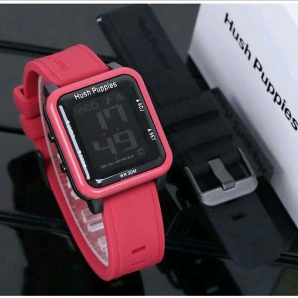 { KWS }  COD✅ JAM TANGAN DIGITAL PRIA/WANITA STRAP RUBBER SET MODEL SEGI HP-18538