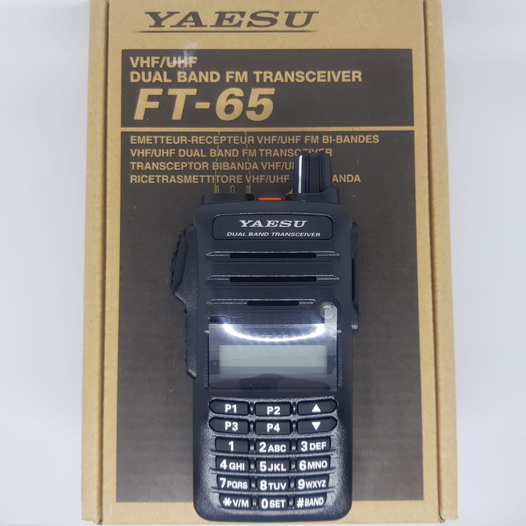HT HANDY TALKIE YAESU FT-65R DUAL BAND