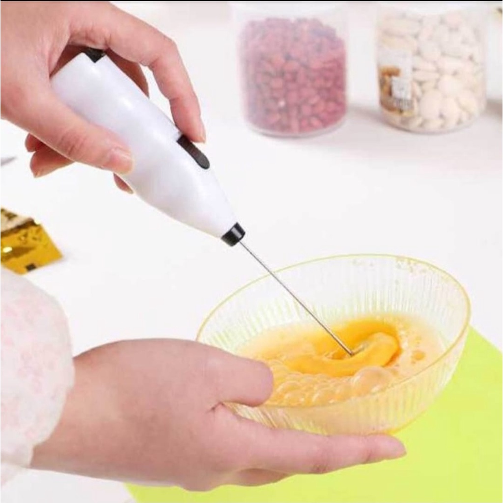 Hand Mixer Mini - Capucino Maker - Pengaduk Minuman Kopi Susu Telur