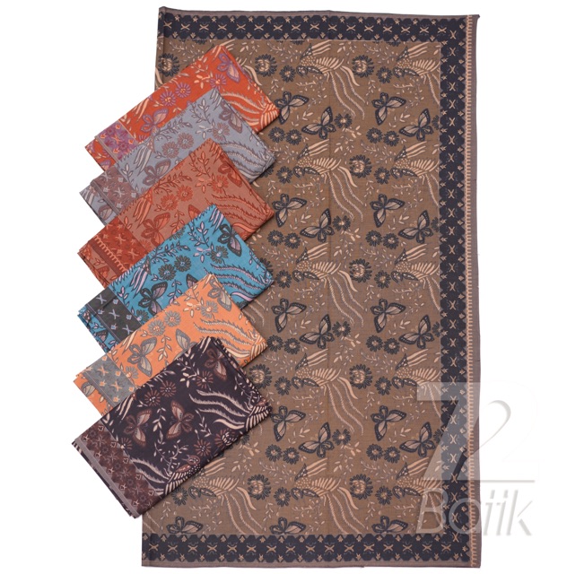 KAIN BATIK PREMIUM Bahan Katun Motif Kupu Kupu Two Tone Pagi Sore Biru Tosca Toska 729130 Cap 72 Jarik Jarit Samping Kebat Panjang Batik Katun Modern Premium Bahan Seragam Batik Pernikahan Kantor Keluarga Murah Kamen Jadi Batik Bali Lembaran