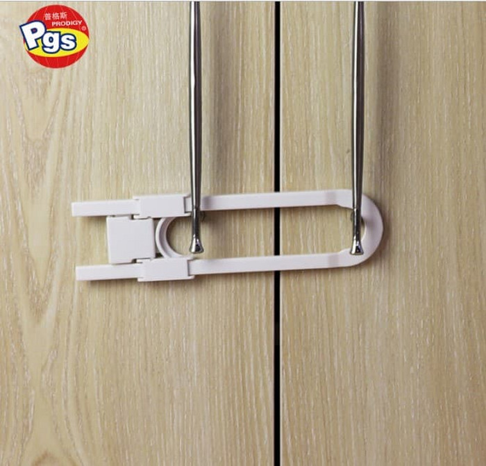 Gembok Plastik Pengaman Pengunci Pintu Lemari Kulkas dari Anak HSH007