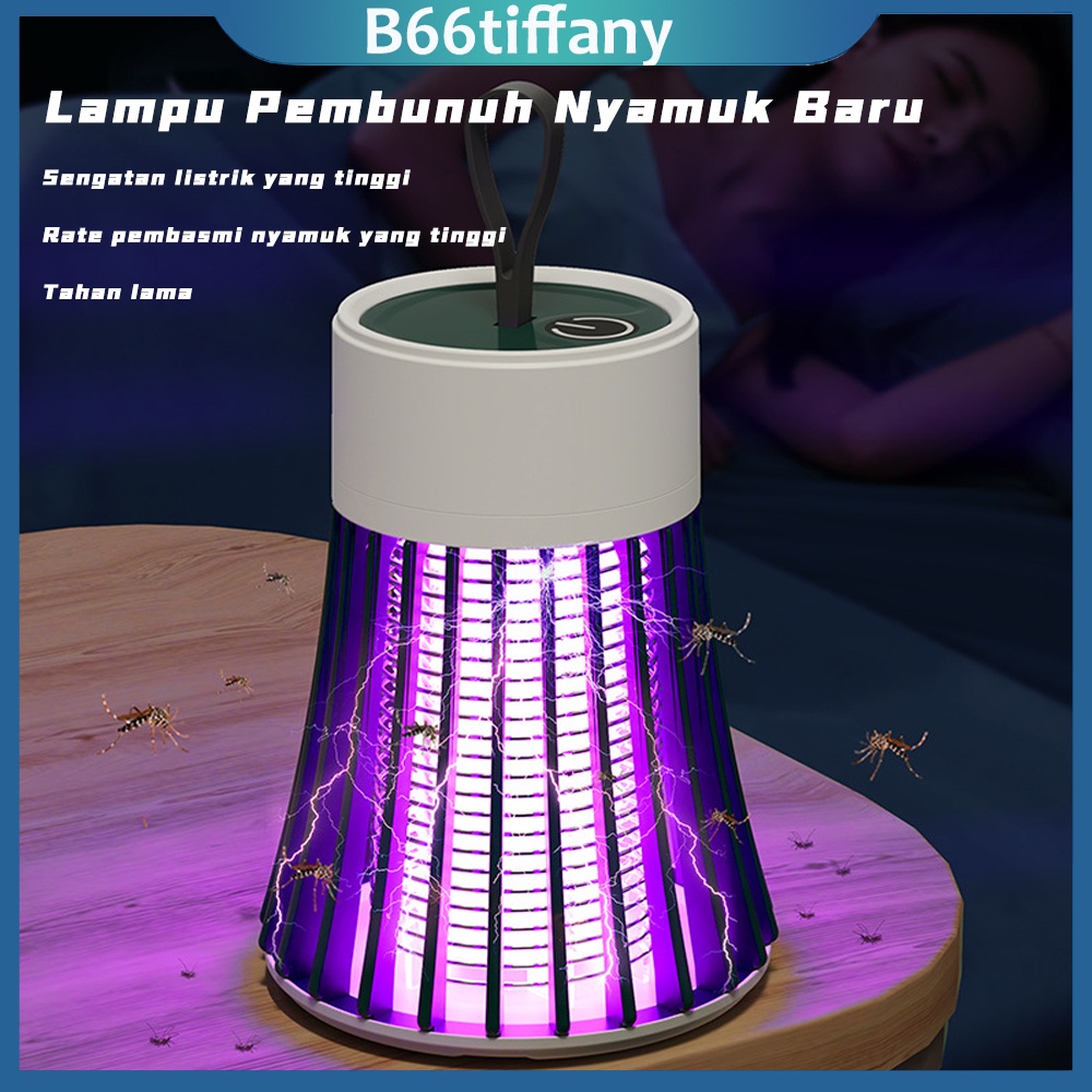 B66- New Baru Mosquito Killer LED Perangkap Pembasmi Nyamuk Alat Pembunuh Nyamuk Serangga Insect Perangkap nyamuk elektrik mosquito killer lampu pembunuh lampu ultraviolet anti Nyamuk Cas USB