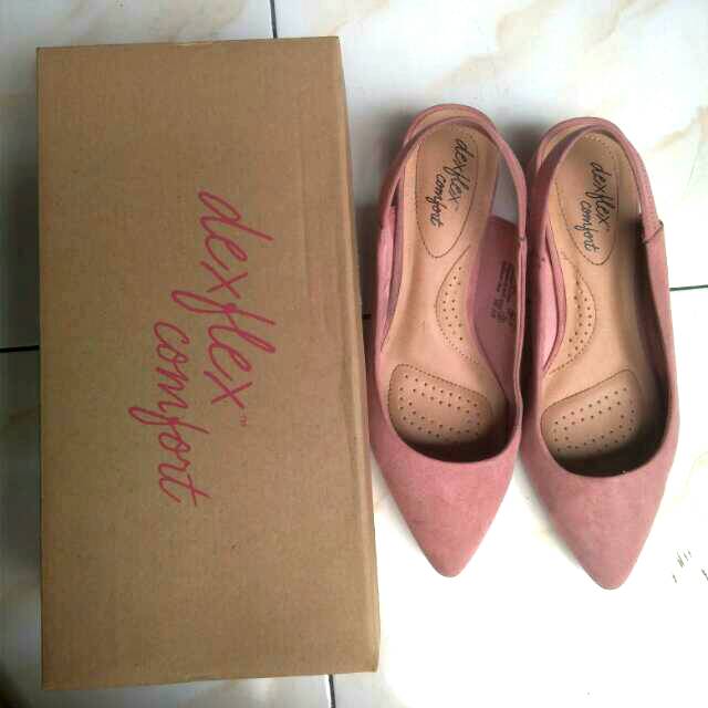 Sepatu Payless Dexflex Comfort Stevie Stevie Pink Muda