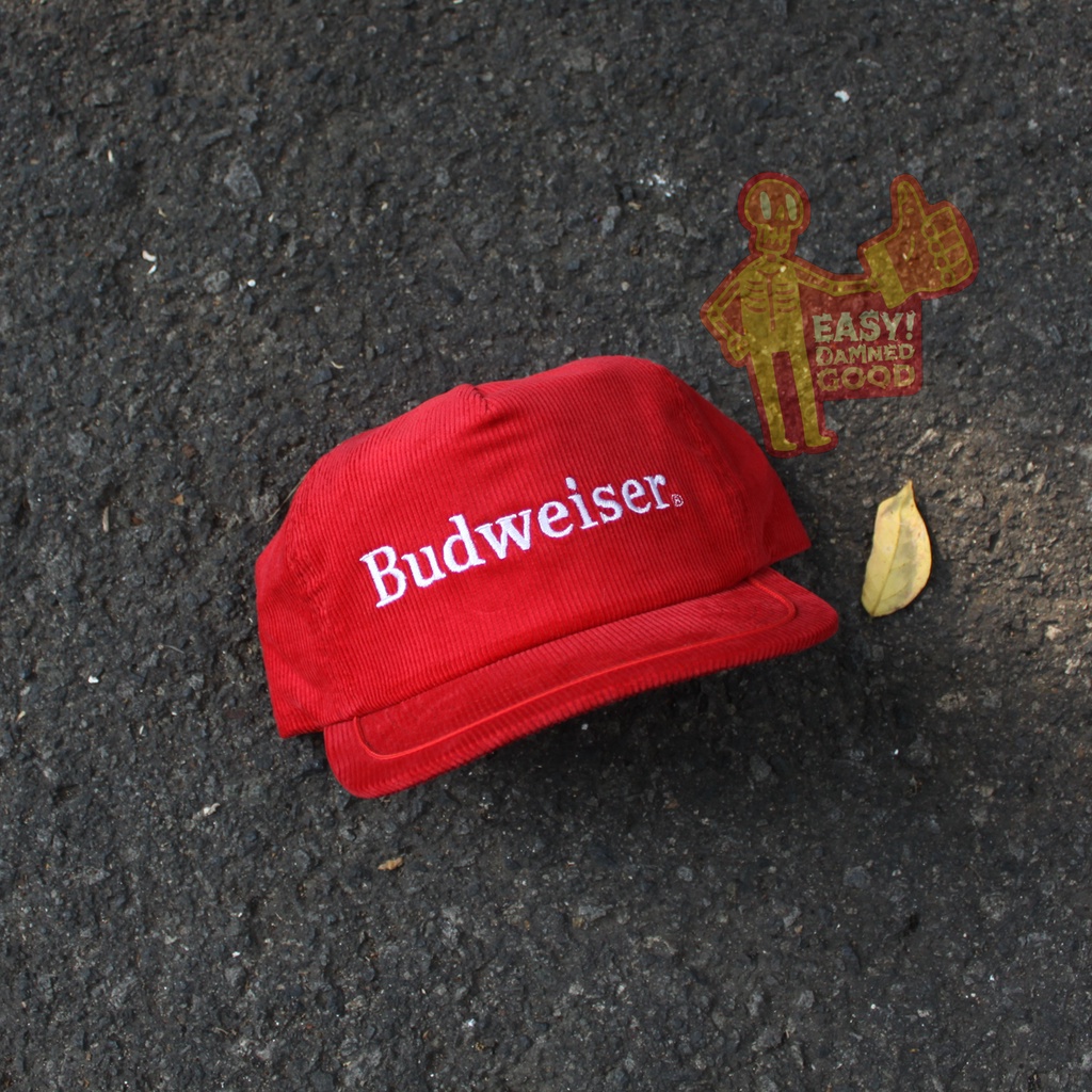 Topi Budweiser Vintage Corduroy