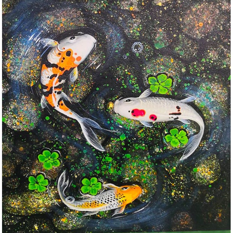 

Lukisan Koi (Acrylic on Canvas)