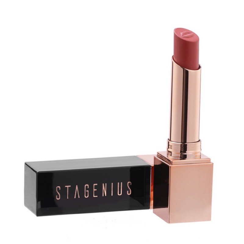 Stagenius-SG01 Lipstick Matte Permanen Tahan Lama Dengan 12 Warna