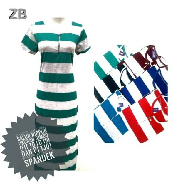 BISA CAMPUR MOTIF!!DASTER PANJANG SALUR JUMBO