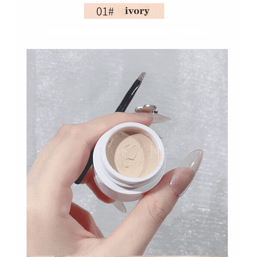 Concealer Foundation Cream Ultra-long-lasting Complexion Acne Marks Cover Spots Acne Cement Moisturizing Waterproof Base Makeup