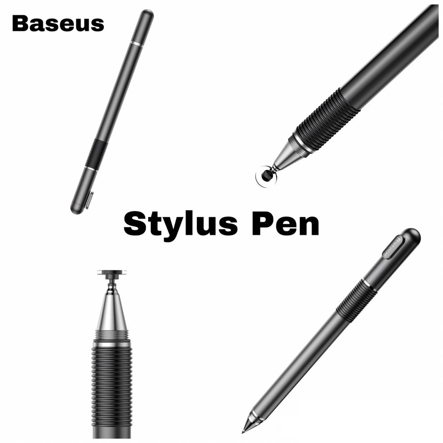 BASEUS ORIGINAL Stylus Pen Touch Screen Golden Cudgel Capacitive iPad Tablet Pena Phone Ori