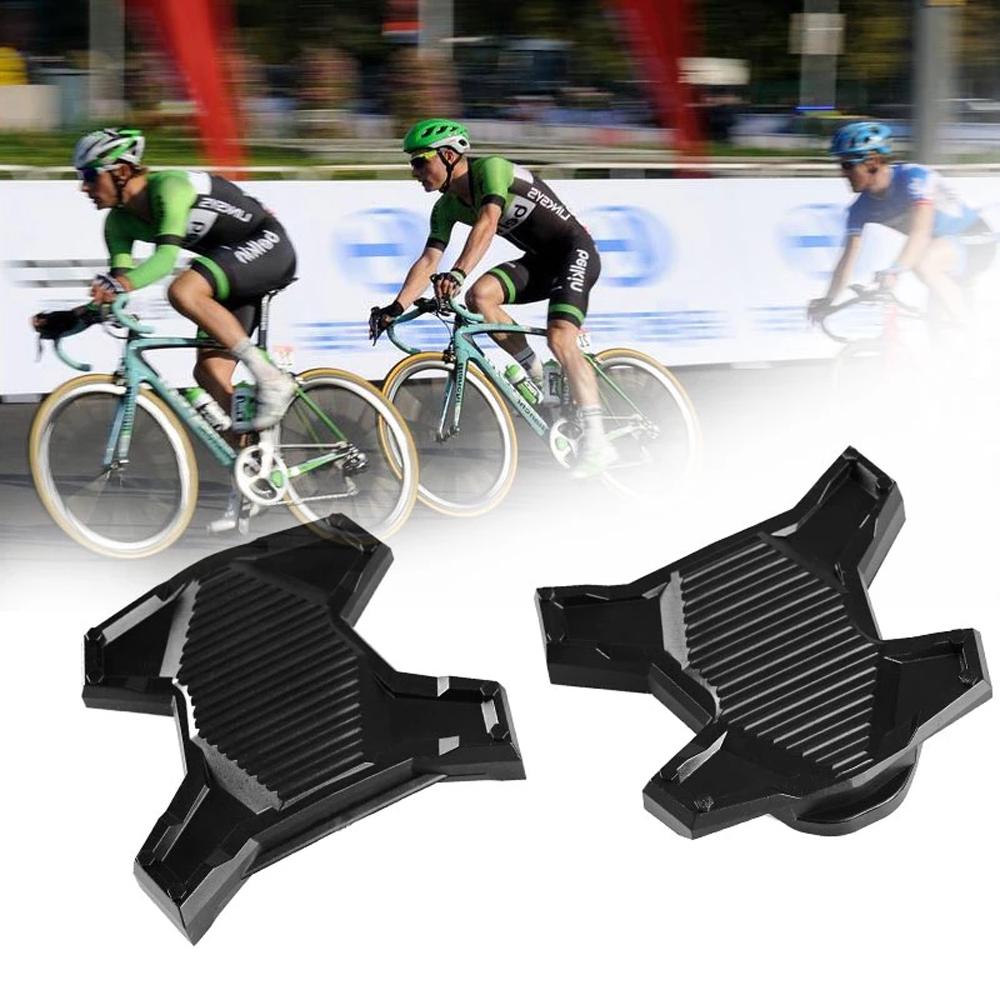 Lanfy Pedal Platform Adapter Sepeda Parts Sepeda Jalan Hitam Upgrade Baru Look Series Anti-Selip Sepeda Clipless Pedal