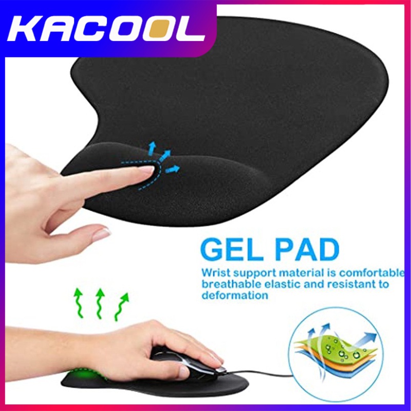 Mousepad Alas Mouse Bantalan Penyangga Pergelangan Tangan Alas Mouse Gaming Anti selip