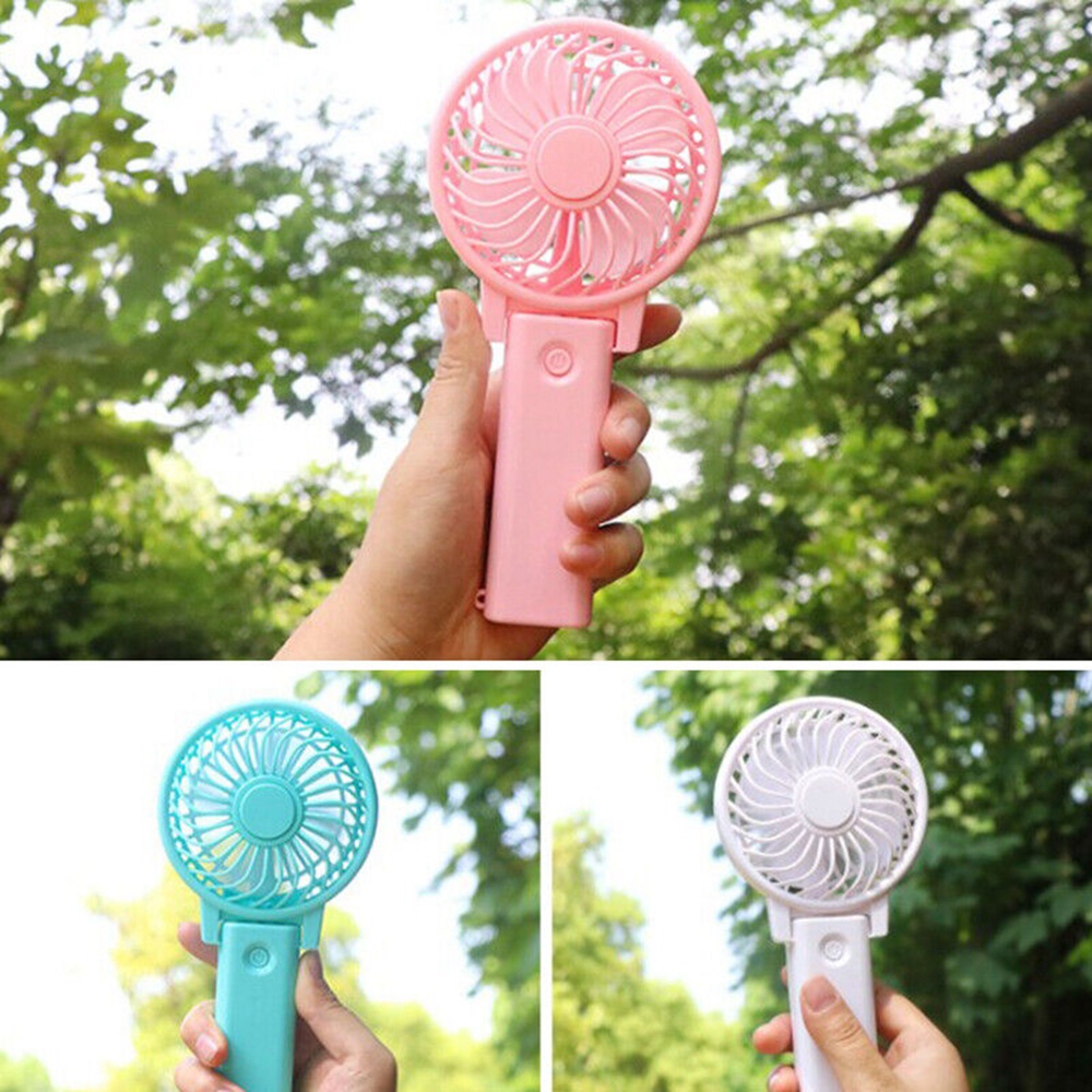 Kipas Angin Genggam Mini Portable Tanpa Baterai Untuk outdoor / Travel / Kantor / Asrama Mini fan