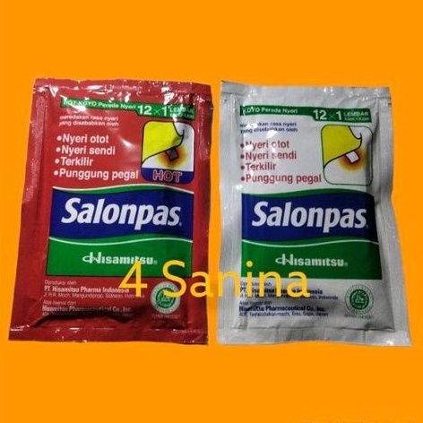 Salonpas 12×1 lembar/salonpas/koyo pereda nyeri