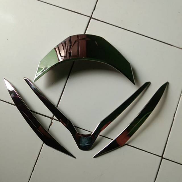 AKSESORIS all new honda pcx 150 original garnis headligt lengkap