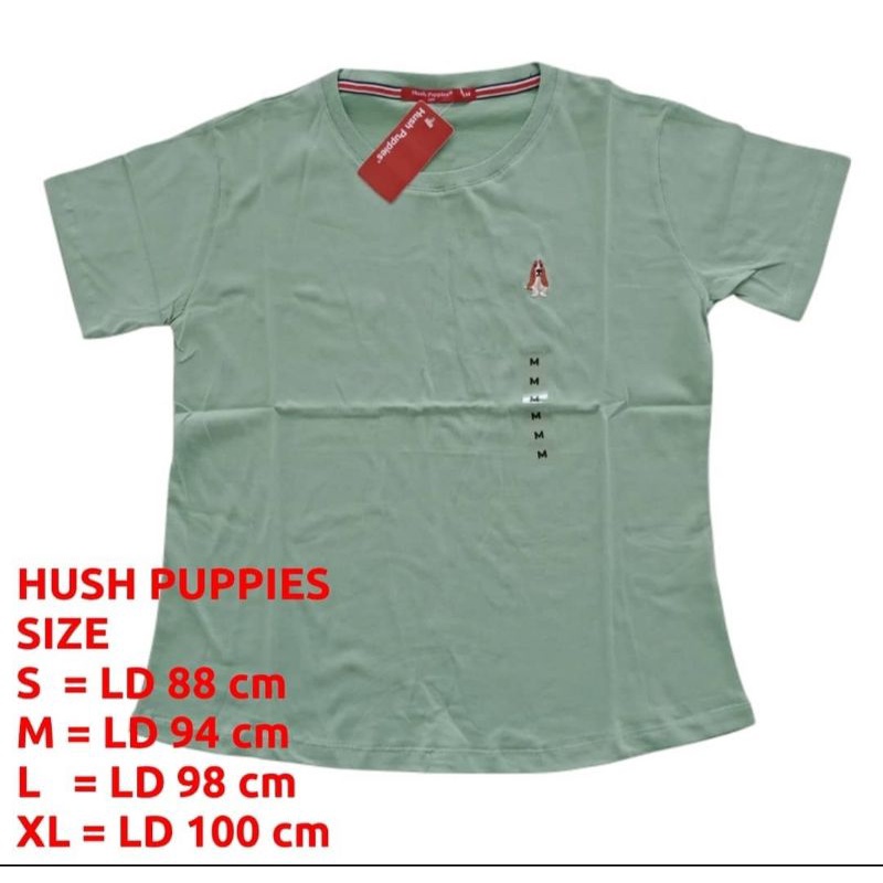KAOS HUSH PUPPIES CEWEK