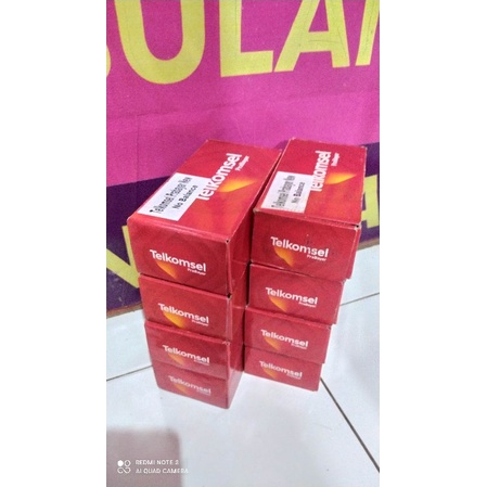 Perdana Telkomsel Red0k Segel Box/Sn Exp 30 SEPTEMBER 2022