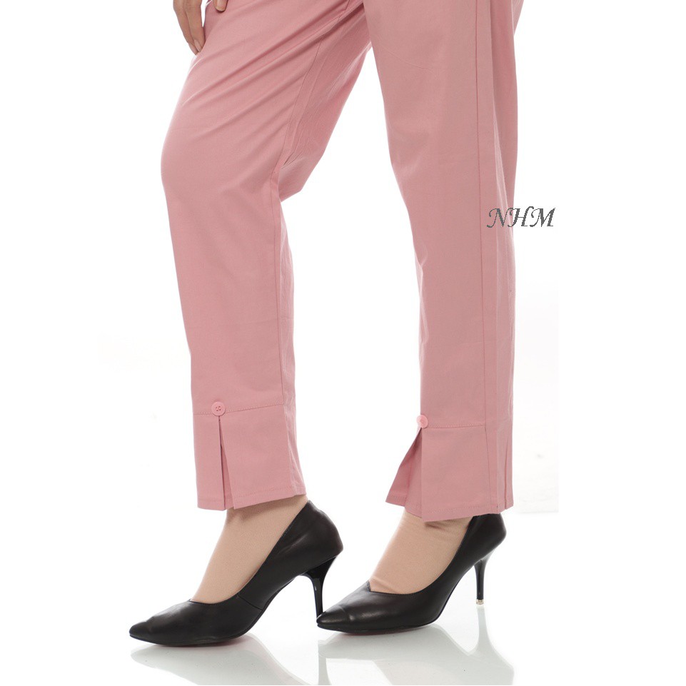 NHM Baggy Pants BestSeller Split Pants Dotty, Celana Wanita Korean style