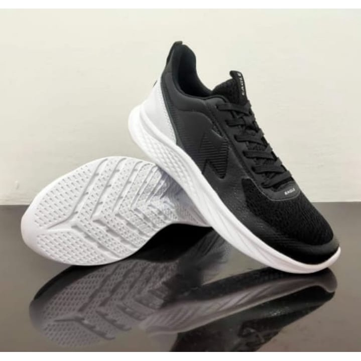 SEPATU SNEAKER CASUAL PRIA EAGLE MARSHALL MARSHAL MARSAL WHITE PUTIH ORIGINAL 100% MURAH KEKINIAN TE