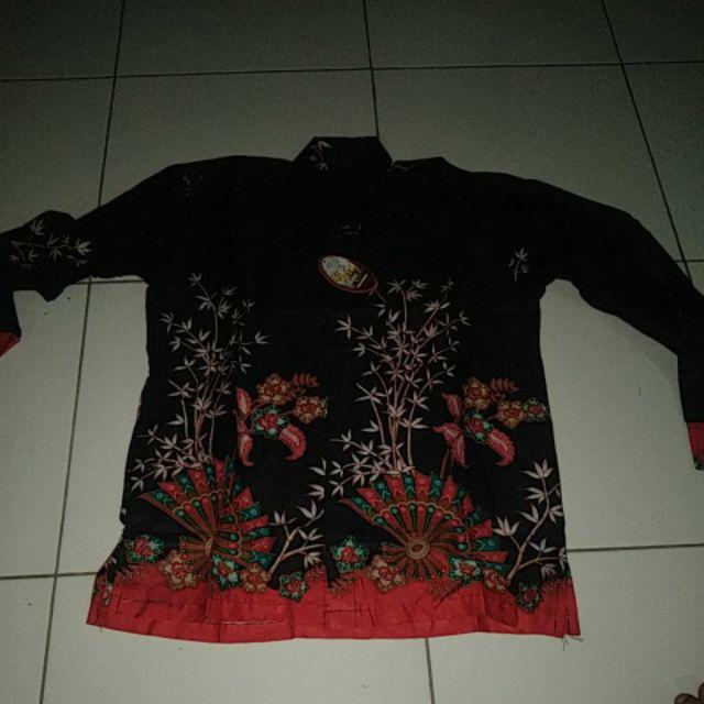 Batik Couple Keluarga Sania Ruffle Ori Ndoro Jowi Dnt Kipas