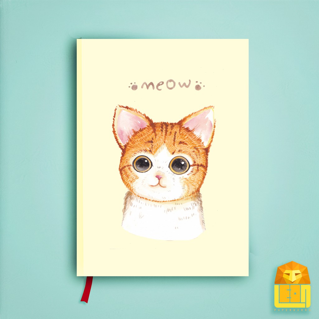 Notebook Agenda, Dotted dan Polos Kucing Meaow