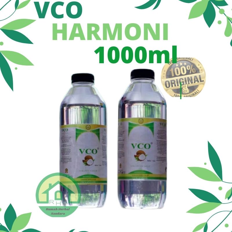 

PROMO MURAH VCO Virgin Coconut Oil Minyak Kelapa Murni Harmoni Original 1 liter