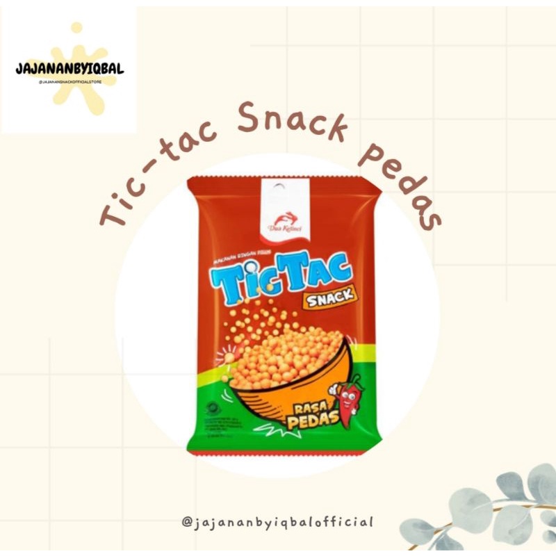 

Tic-Tac Snack Pedas 10 Pcs