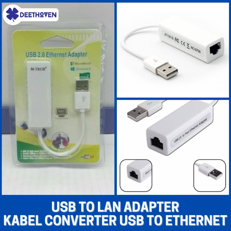 USB LAN Adapter USB to Ethernet RJ45 USB TO LAN
