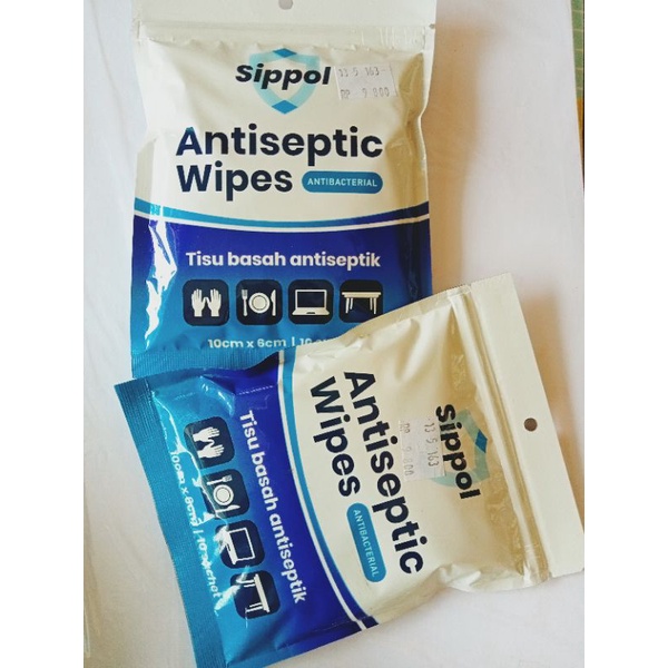 ANTISEPTIC SIPPOL WIPES/ TISU BASAH ANTISEPTIK