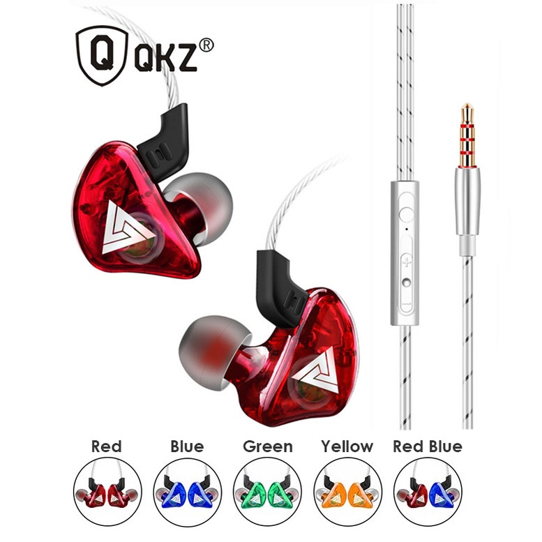 Earphone QKZ CK5 In Ear Sport HiFi Headset with Microphone