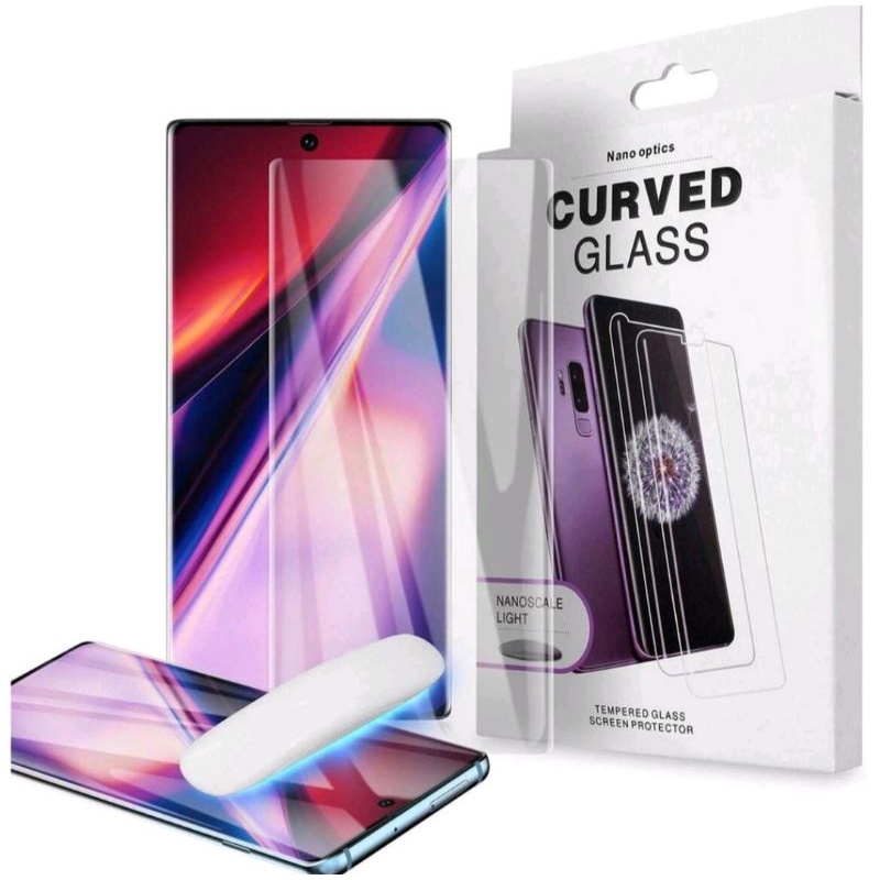 Tempered Glass UV Samsung S8/S8+/S9/S9+/S10/S10+/S20/NOTE 8/NOTE10/NOTE 10+/NOTE 20/NOTE 20 ULTRA S23 23+ ULTRA S 10+ S10+