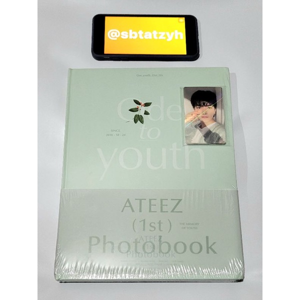 ATEEZ 1ST PHOTOBOOK - ODE TO YOUTH [SEALED] OTY