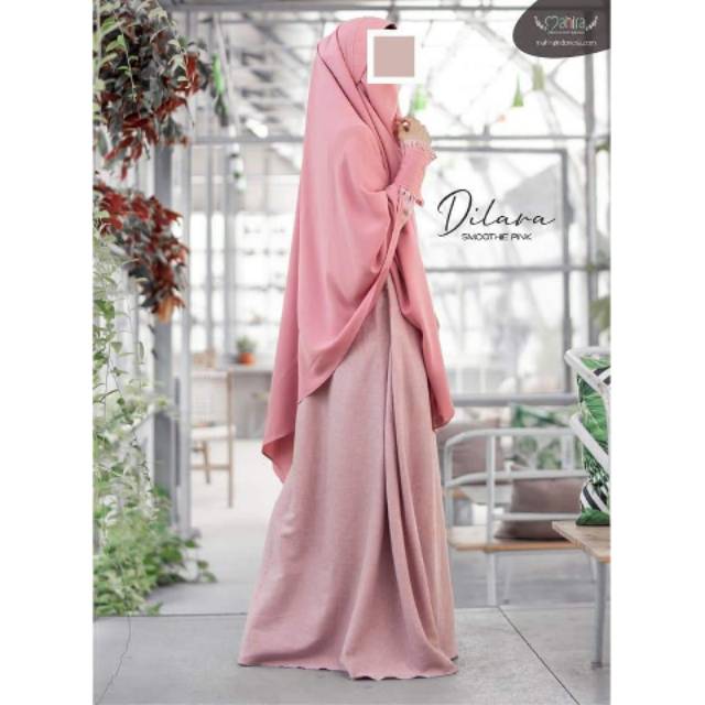 Dilara by. Mahira Indonesia / Set gamis linen Madinah / Gamis syar'i Original Brand