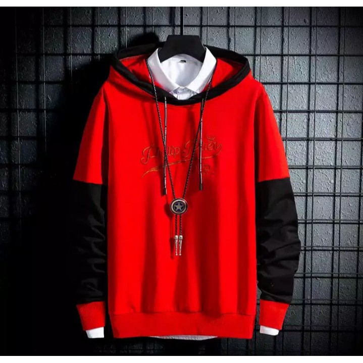 Pluip Hoodie Cowo Sweater Flecee Premium - Bordil