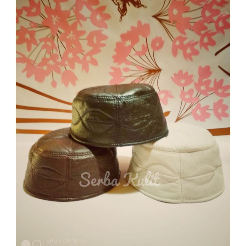 peci kulit kopeah kulit garut