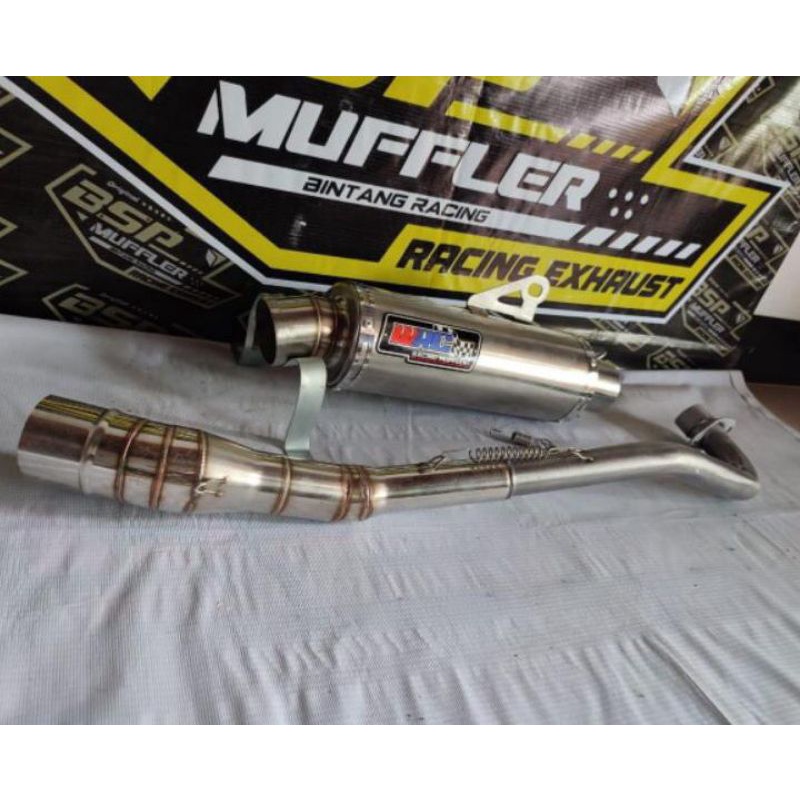 Knalpot Termurah WRC Jupiter Z Vega ZR Supra 110 Shogun Win C70 DLL