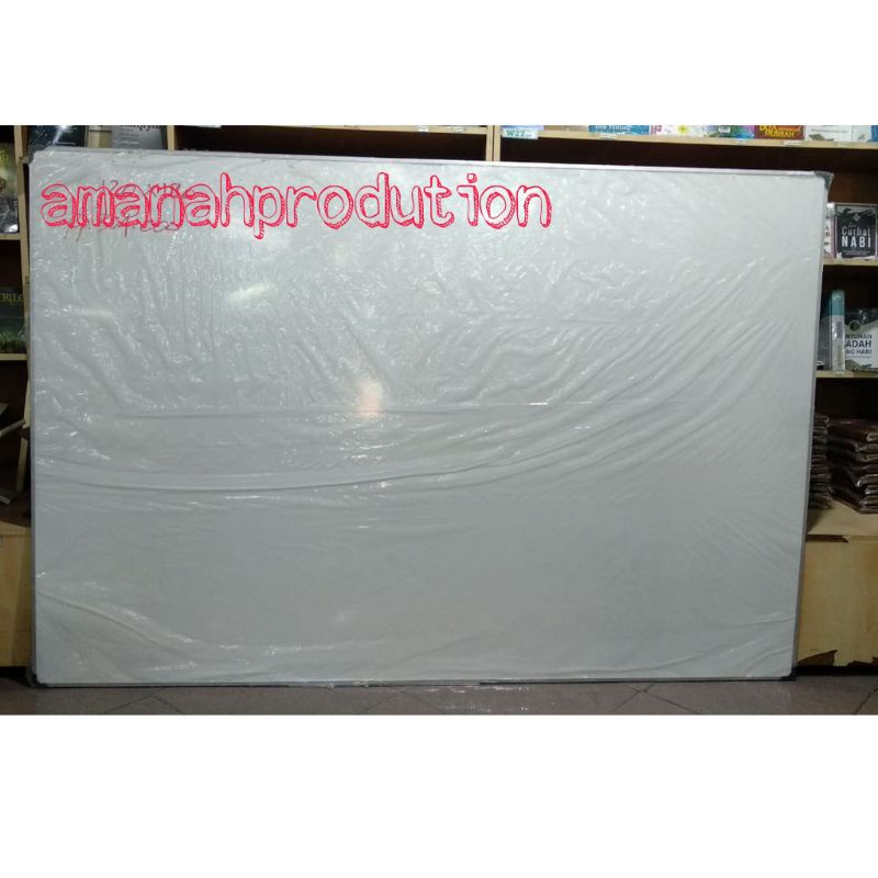 

Papan Tulis 2 fungsi Whiteboard & BlackBoard 120 x180 muraahhh