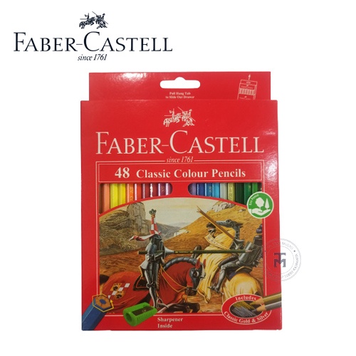 

Pensil Warna Faber Castell 48 Warna Classic Panjang