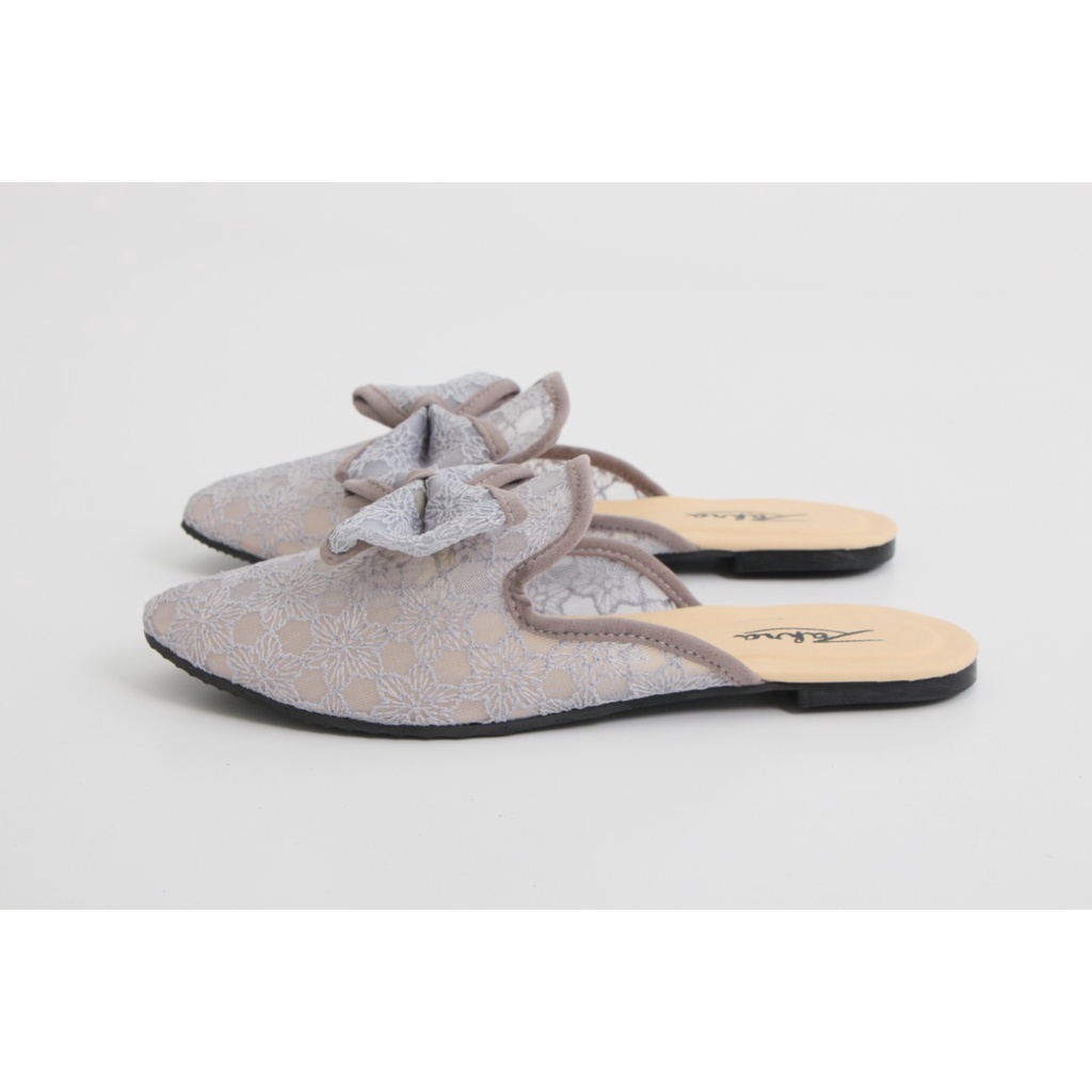 Arlaine- Ester selop wanita / sandal slop wanita / sandal brukat / sandal slop pita