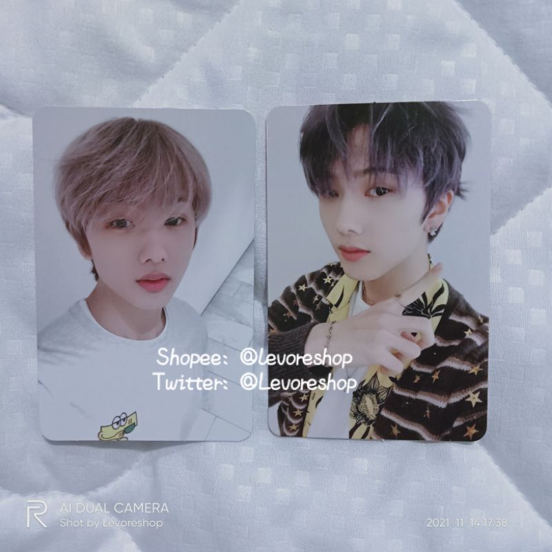 NCT DREAM PHOTOCARD JISUNG CRAZY VER & CAFE - HOT SAUCE