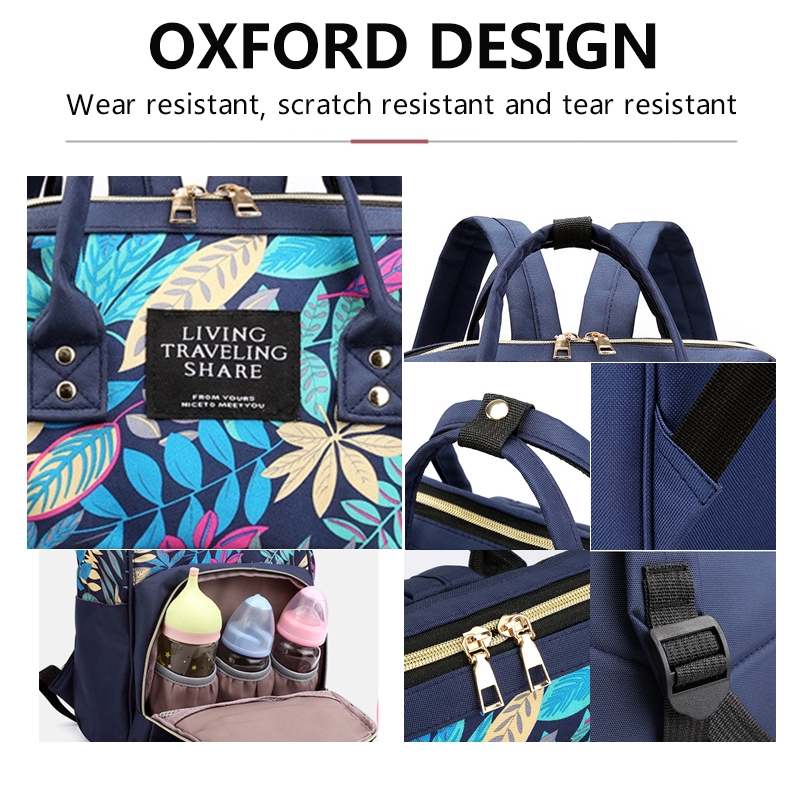 Women Backpack Bayi Diaper Bag Tas Perlengkapan Multifungsi Ransel Tas Botol Susu Baby Backpack