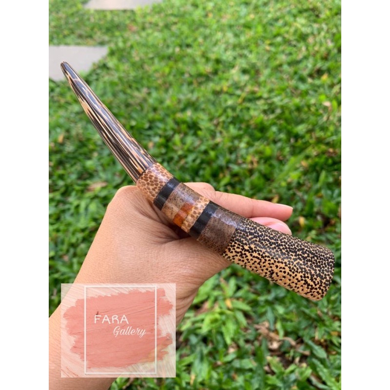 Pipa Once Kombinasi Kayu Liwung/ Once Lengkung Kayu Liwung