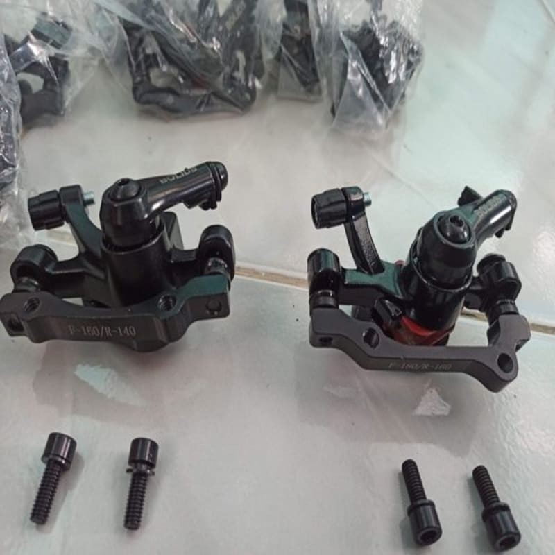 kaliper caliper mekanik sepeda mtb sepeda lipat merk bolids
