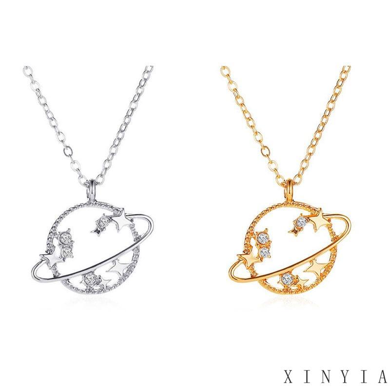 【COD】Liontin Kalung Rantai Wanita Bintang Hollow Simple